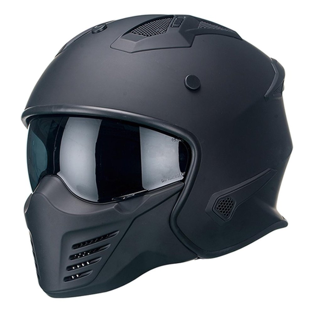 Helm vito jet bruzano mat zwart