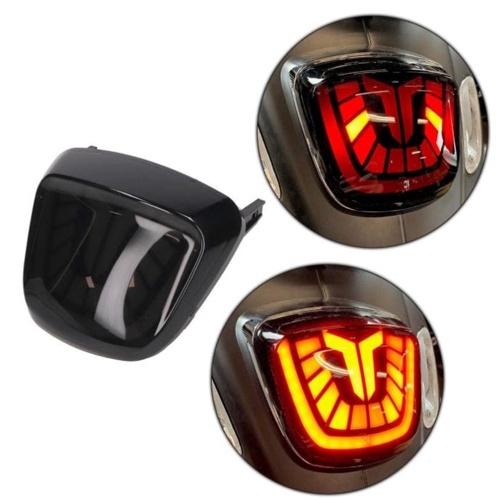 Achterlicht aplus ''bull'' led/tube passend op sprint / primavera e4 smoke