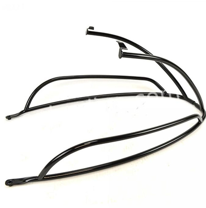 Valbeugelset achter vespa primavera/sprint origineel - glans zwart (gecoat)